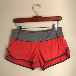 Lululemon Running Shorts Red/Coral